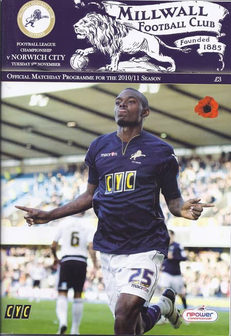 Millwall FC v Norwich City FC